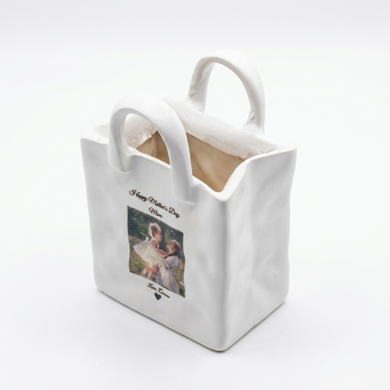 Personalized Photo Handbag Vase