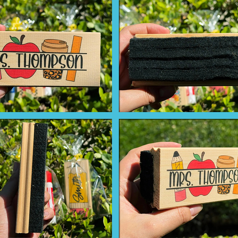 Personalized Name Teacher Whiteboard Eraser