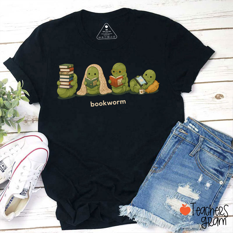 Bookworm Teacher T-Shirt