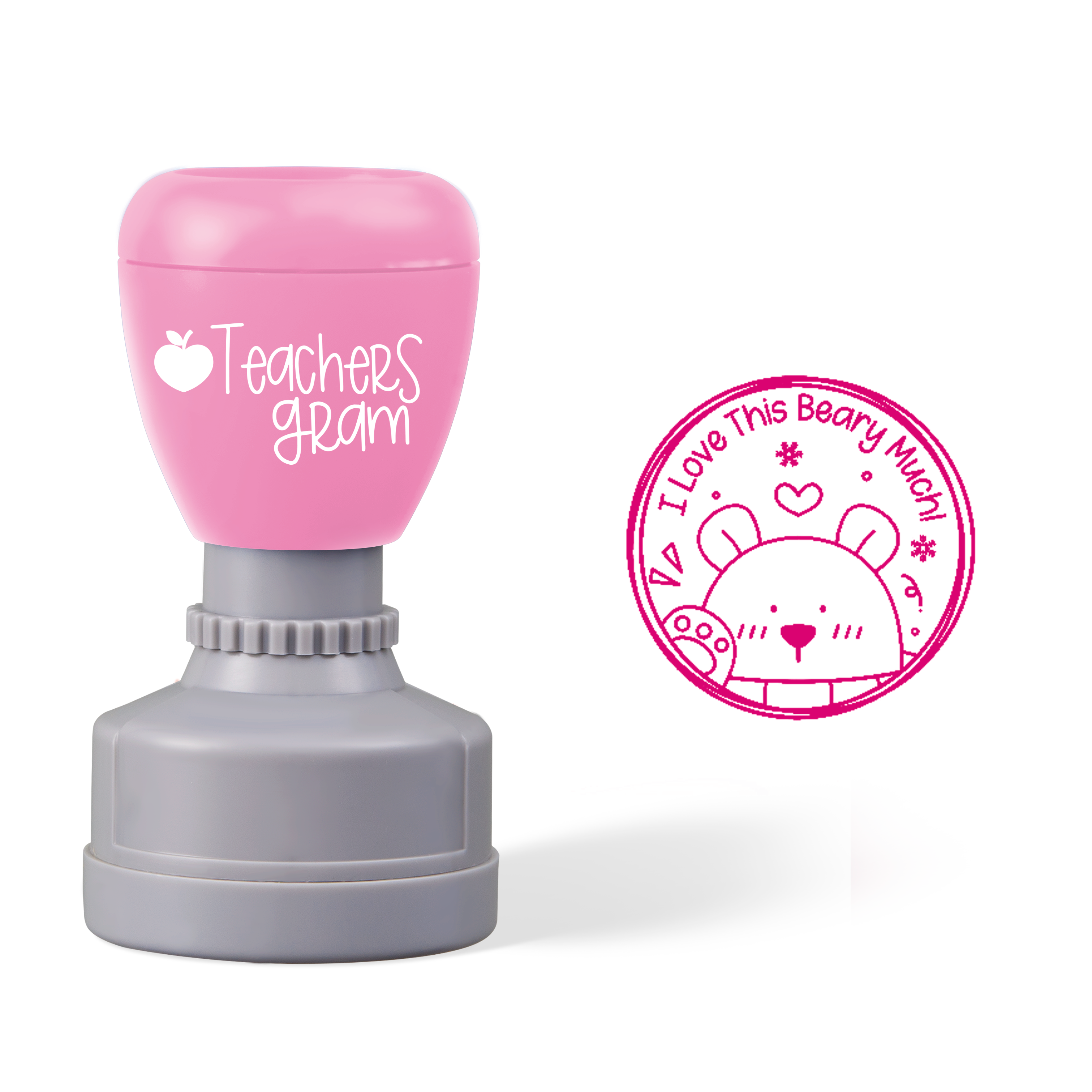 I Love This Beary Much Teacher Stamp