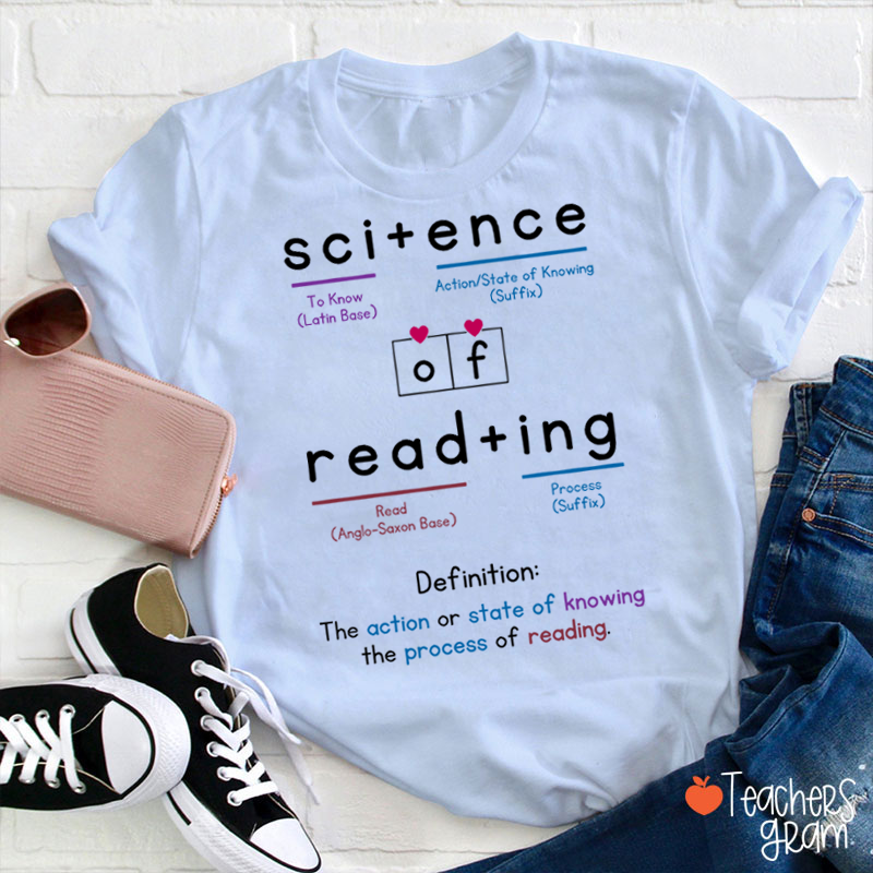 Science Of Reading Teacher T-Shirt