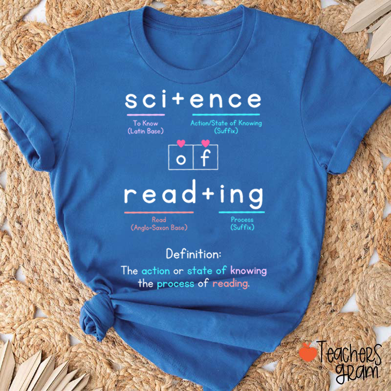 Science Of Reading Teacher T-Shirt