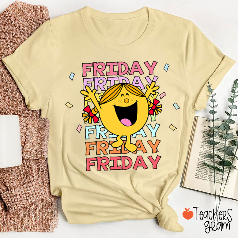 Friday It's Friyay Teacher T-Shirt