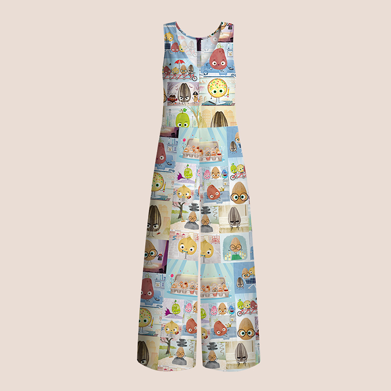 Potatoes Seeds Eggs Teacher Jumpsuit