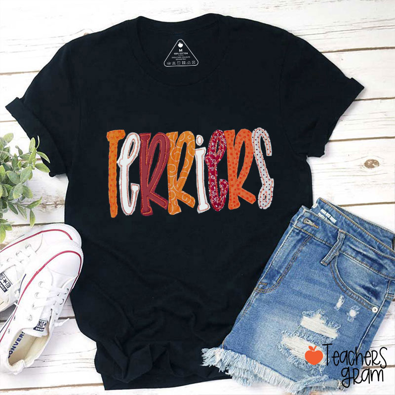 Personalized Mascot Cute Teacher T-Shirt