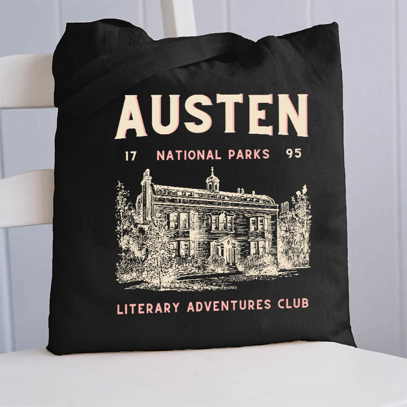 Austen National Parks Literary Adventures Club Teacher Tote Bag
