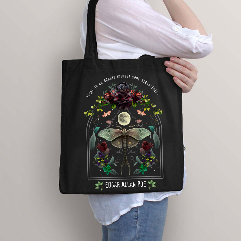 There Is No Beauty Without Some Strangeness Teacher Tote Bag