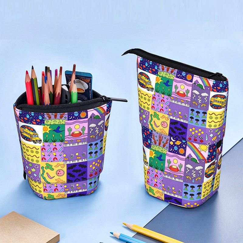 Take Chances Make Mistakes Get Messy Teacher Pop-Up Standing Pencil Case