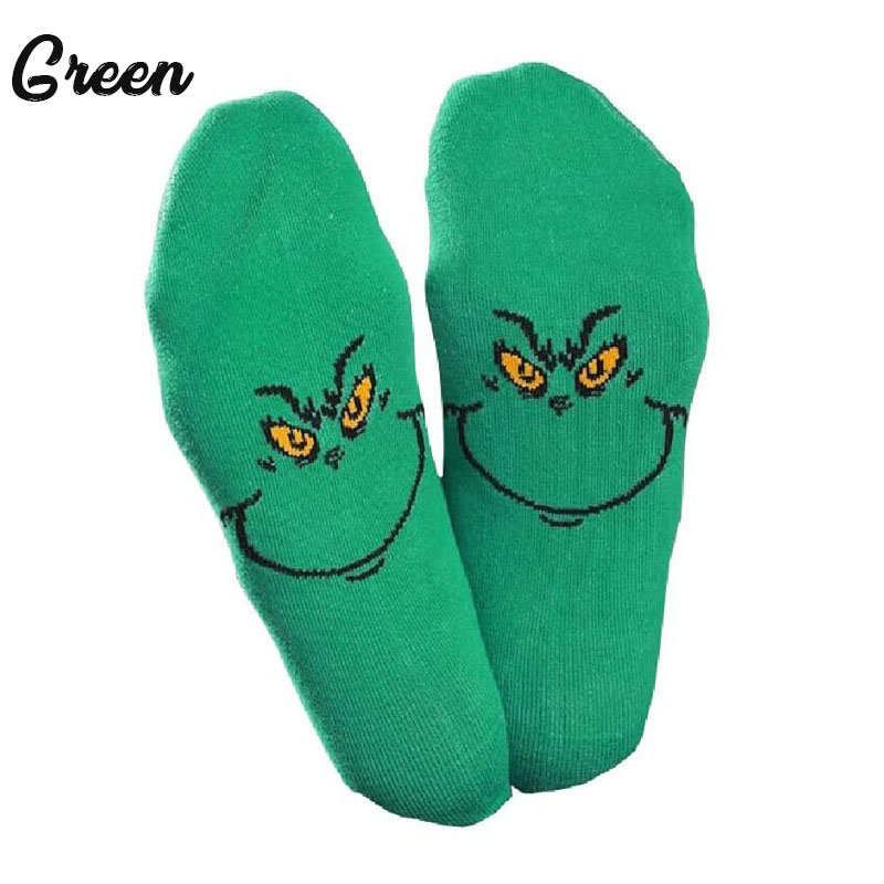 Smiling Ghost Face Teacher Socks