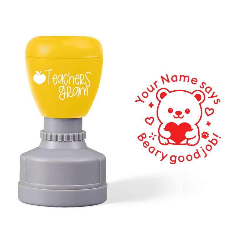 Personalized Name Beary Good Job