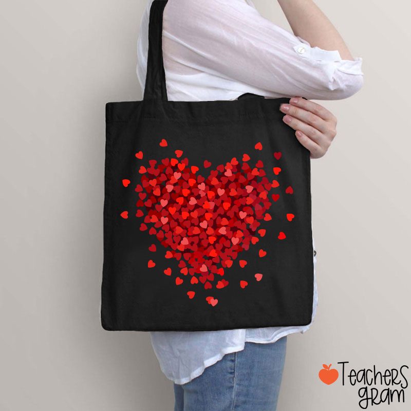 Let Love Fill Your Heart Teacher Tote Bag