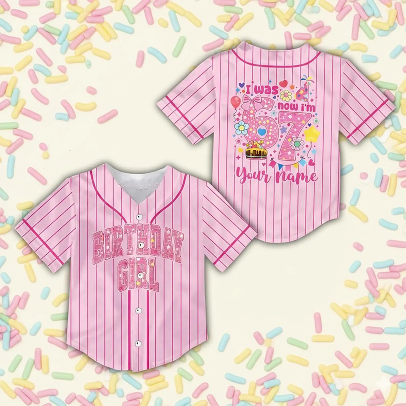 Personalized Meme 67 Six Seven Birthday Class Baseball Jersey