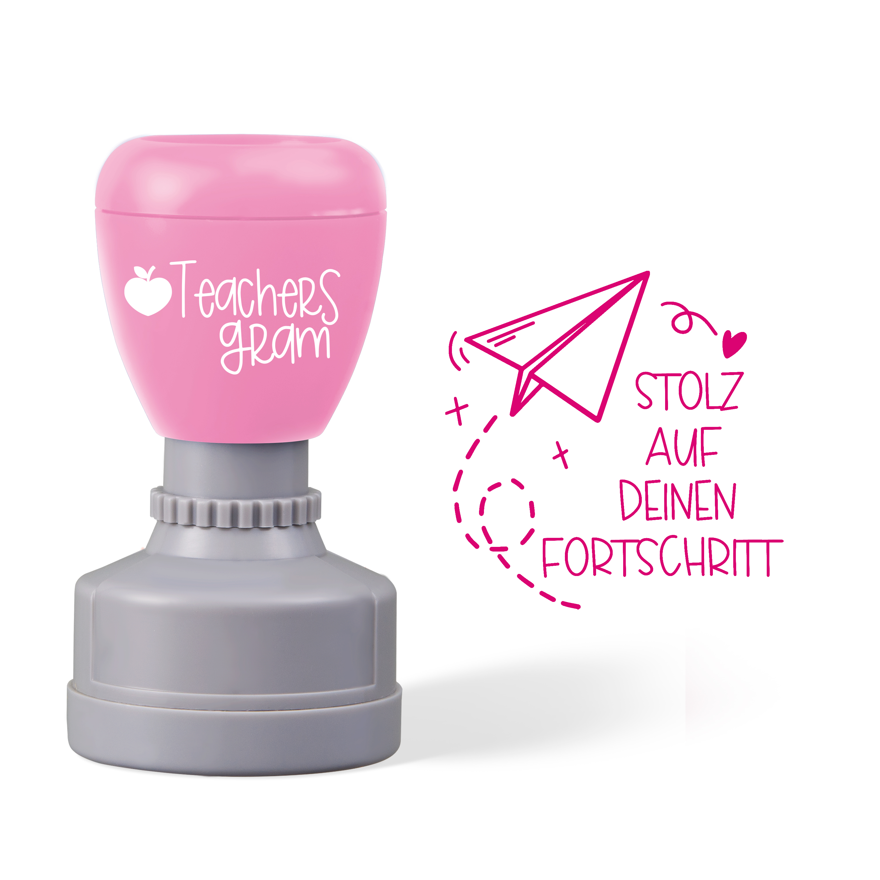 Stolz Auf Deinen Fortschritt German Teacher Stamp