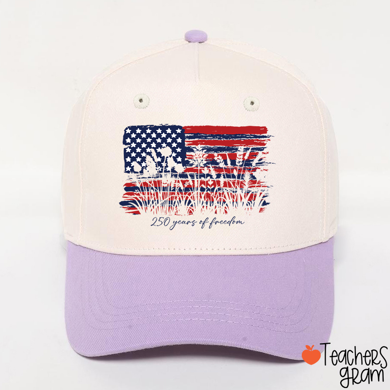 Land Of The Free Home Of The Brave Teacher Baseball Cap