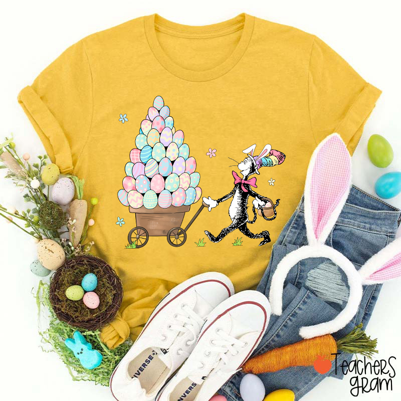 Easter Eggs Children's Books Teacher T-Shirt