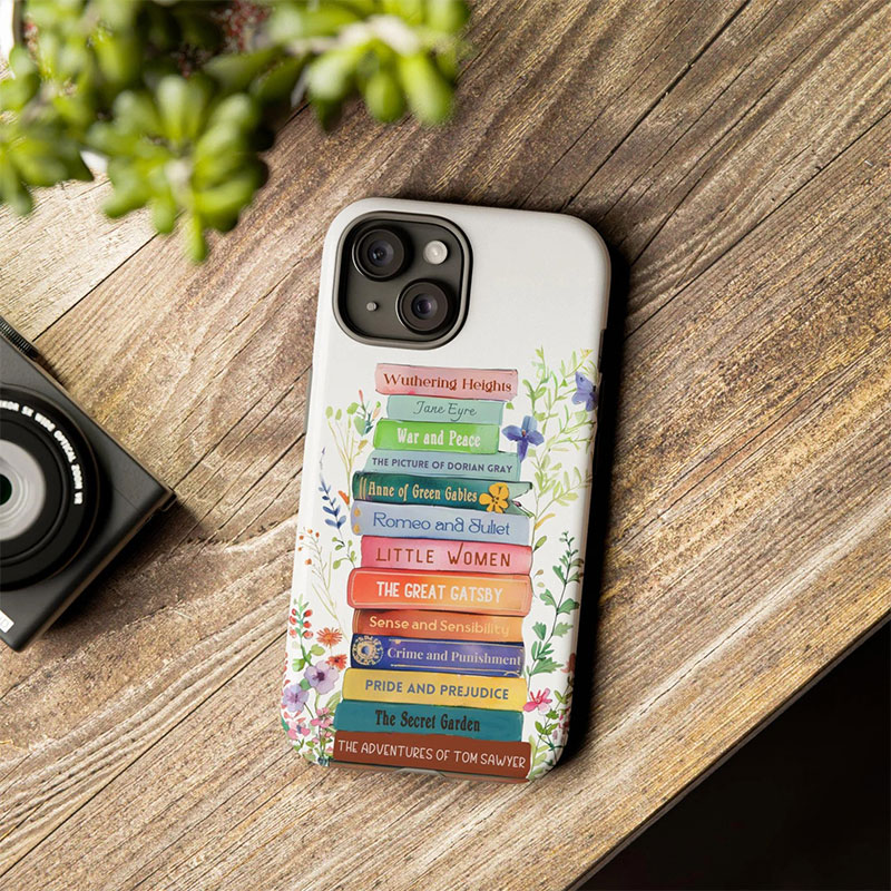 Flowers Books Teacher Case