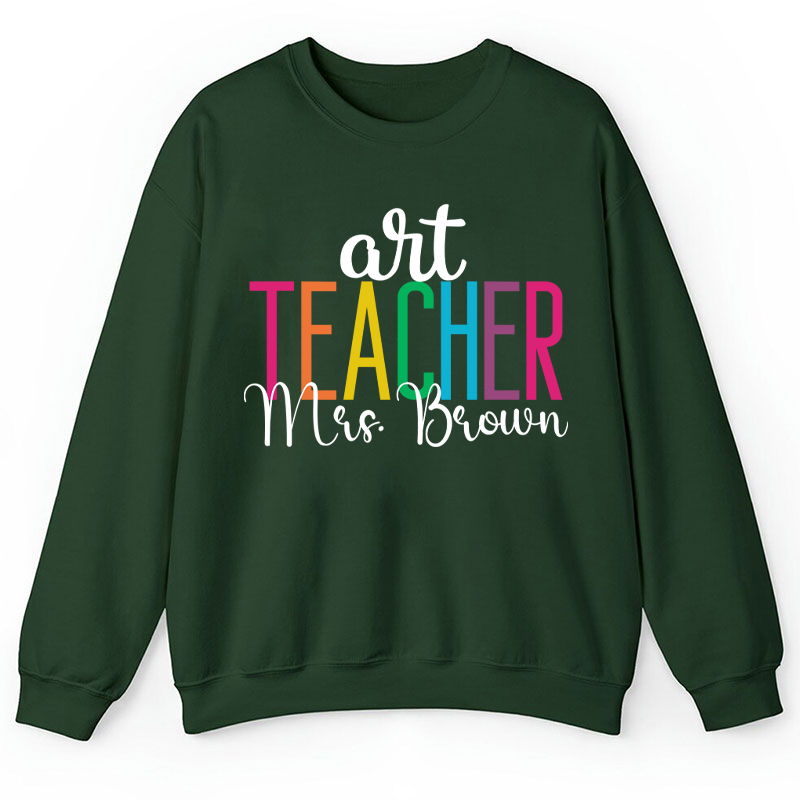 Personalized Back To School Dream Team Teacher Sweatshirt