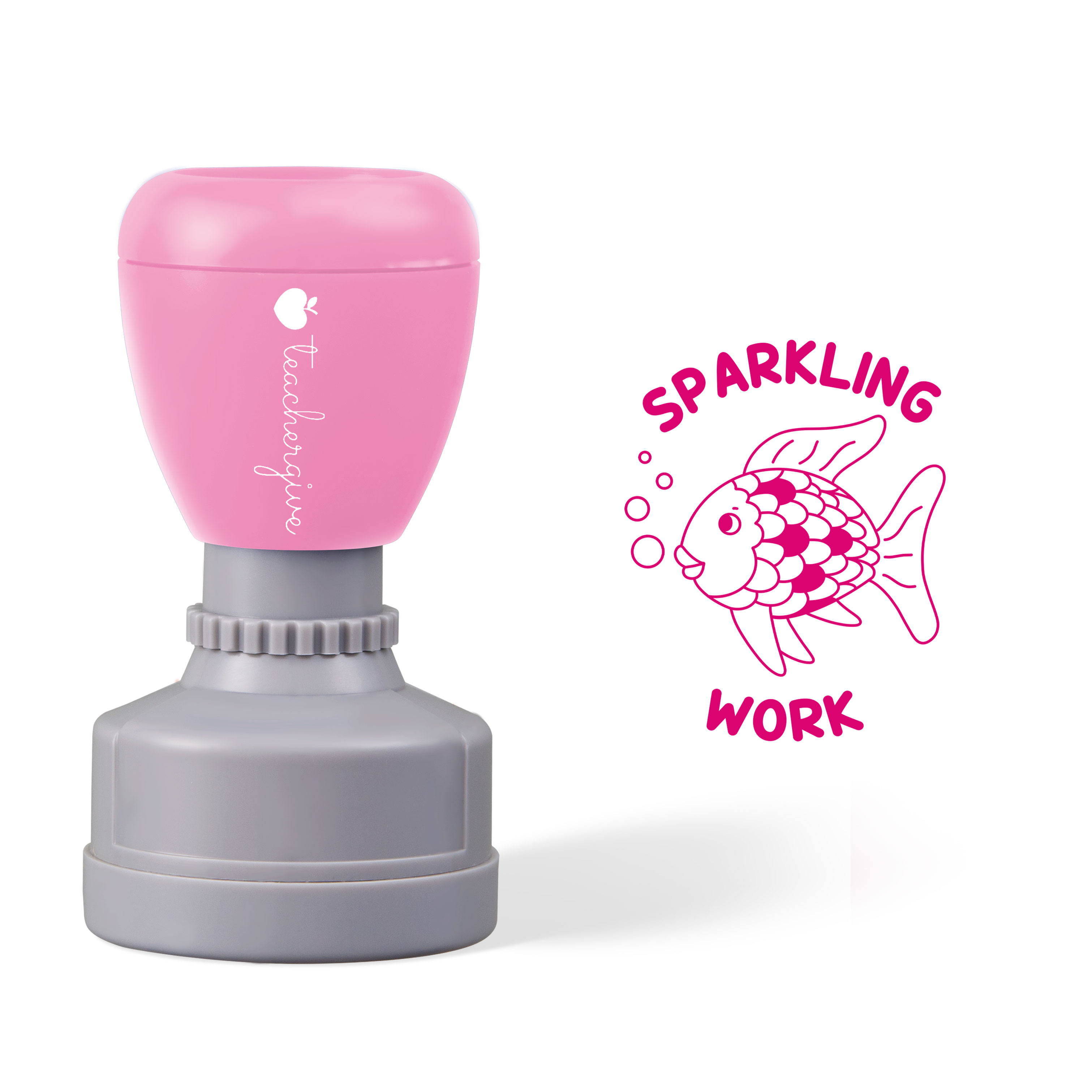 Sparkling Work Teacher Stamp