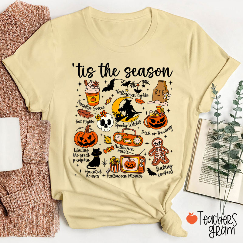 Tis The Season Teacher T-Shirt