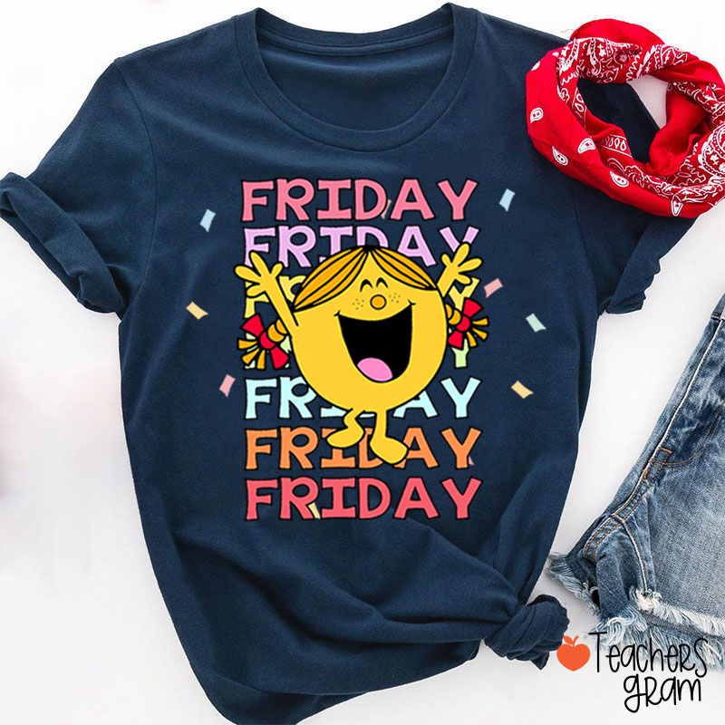 Friday It's Friyay Teacher T-Shirt