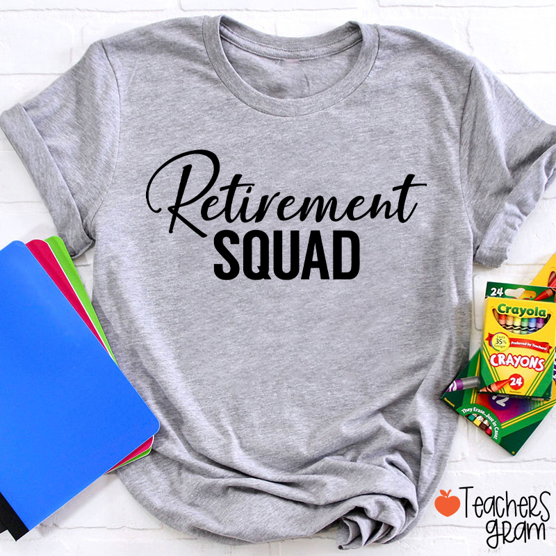 Retirement Squad Teacher T-Shirt