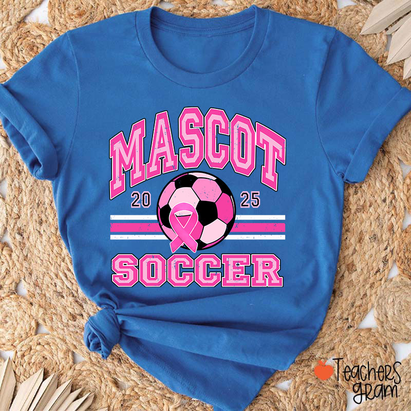 Personalized Mascot And Sport Breast Cance Teacher T-Shirt