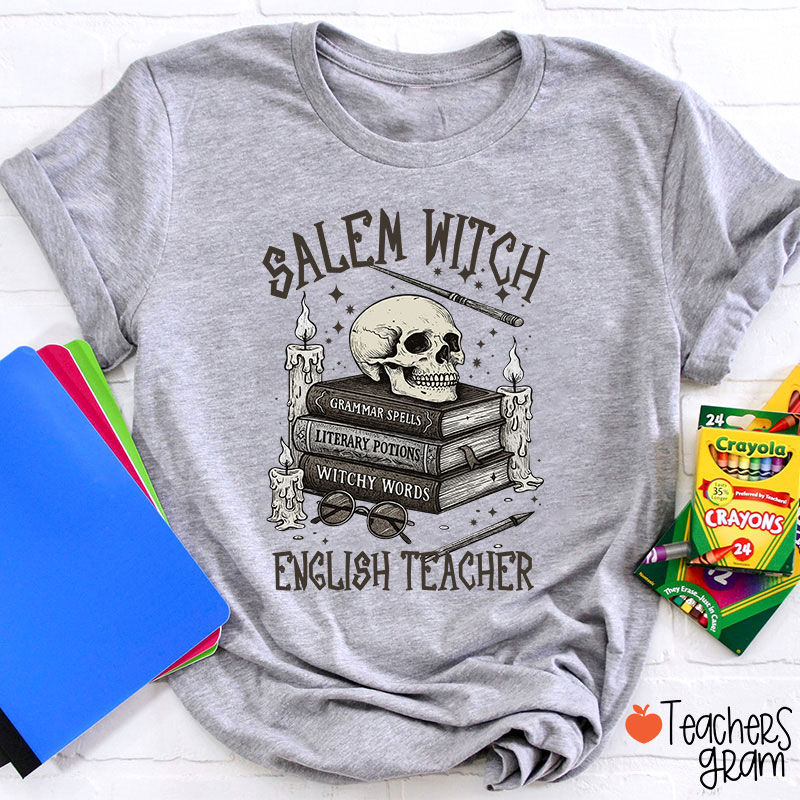 Salem Witch English Teacher Teacher T-Shirt