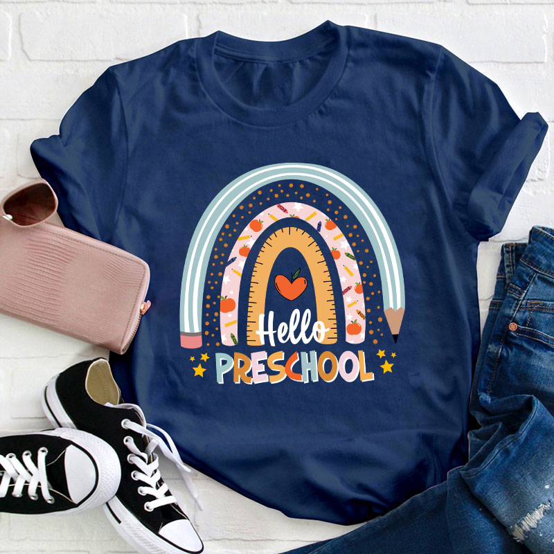 Personalized Hello Preschool T-Shirt