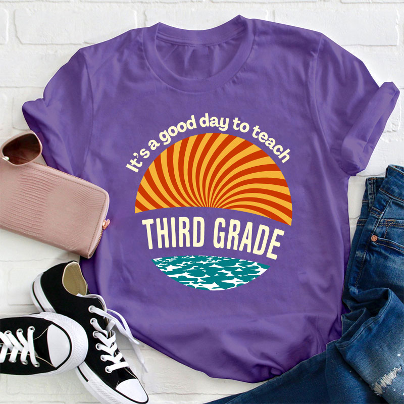 Personalized It's A Good Day To Teach Teacher T-Shirt