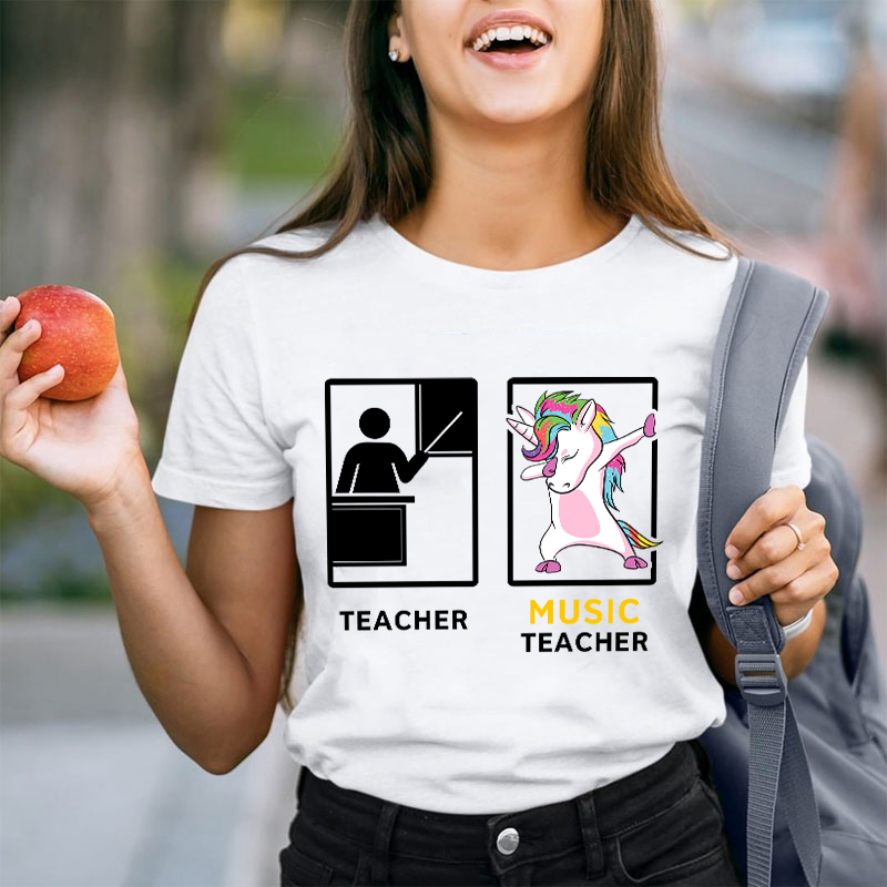 Unique Music Teacher T-Shirt