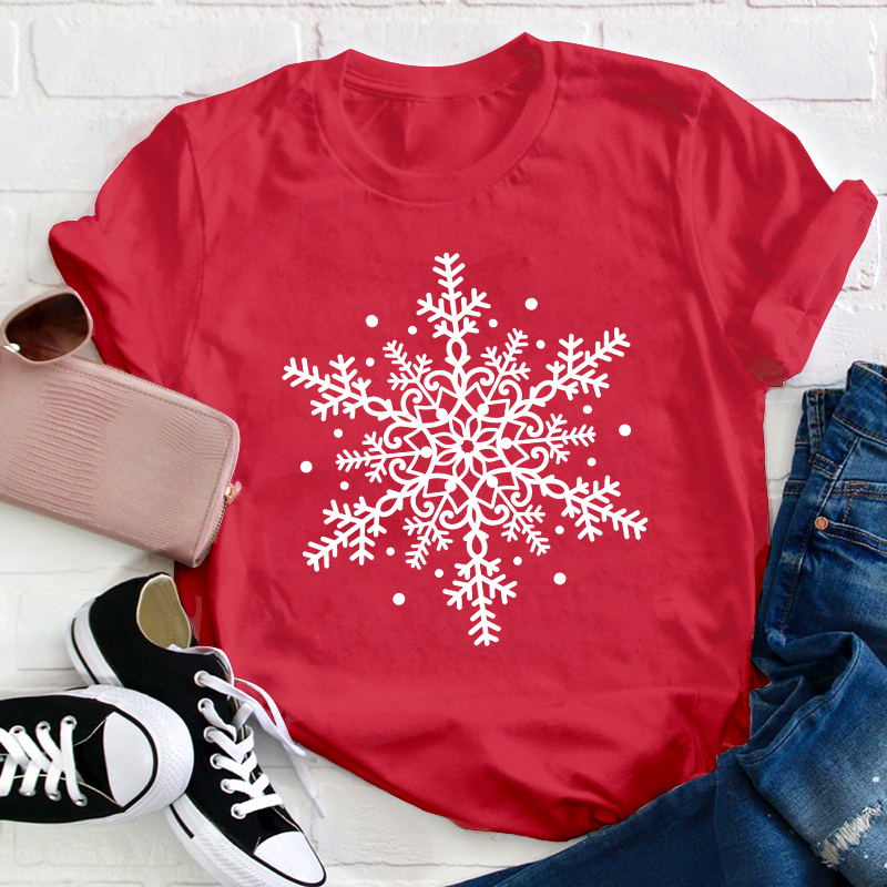 Snowflake Teacher T-Shirt