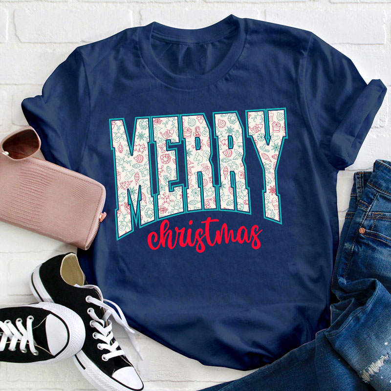 Merry Christmas Teacher T-Shirt