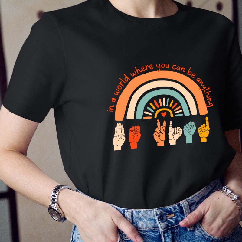 Be A Nice Teacher T-Shirt