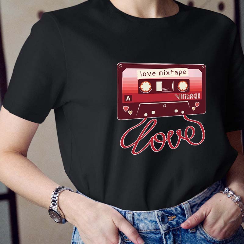 Love Mixtape Teacher T-Shirt