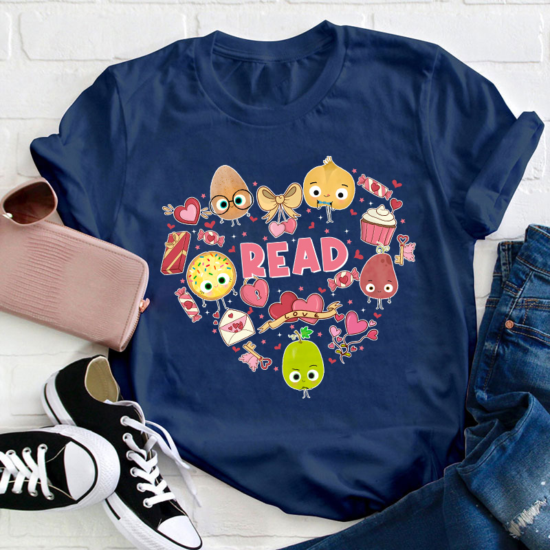 Love Reading Teacher T-Shirt