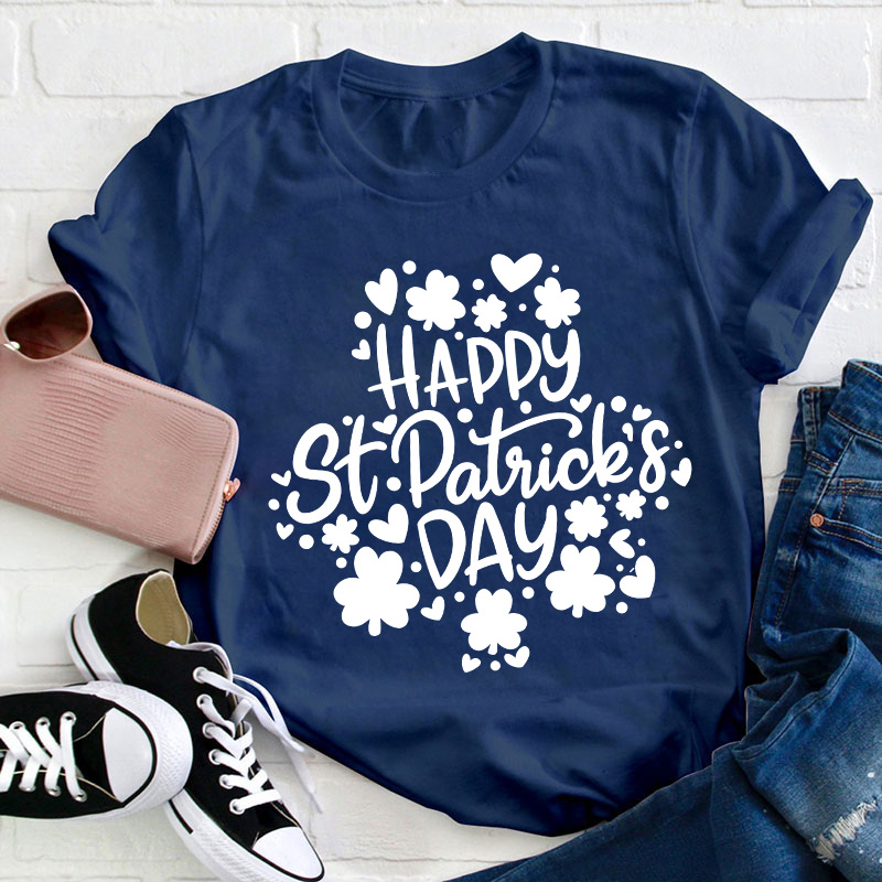 Happy St Patrick's Day Teacher T-Shirt