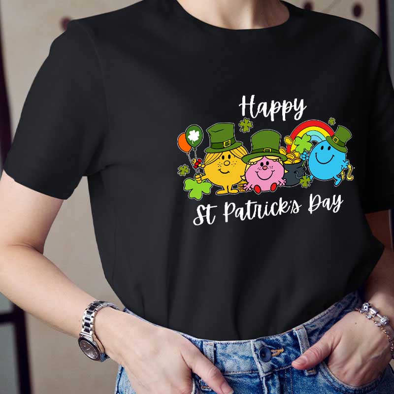 Happy Saint Patrick's Day Teacher T-Shirt