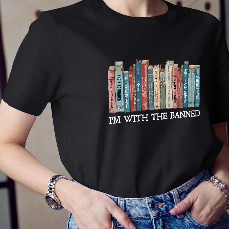 I'm With The Banned Teacher T-Shirt