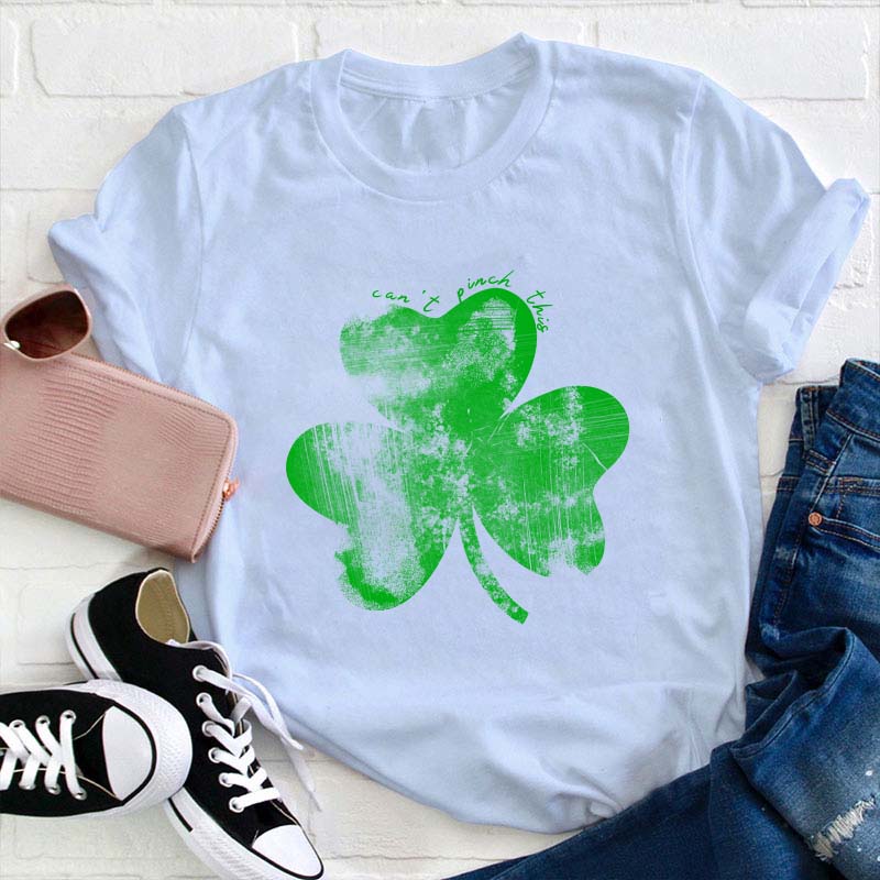 Shamrock St Patrick's Day Teacher T-Shirt