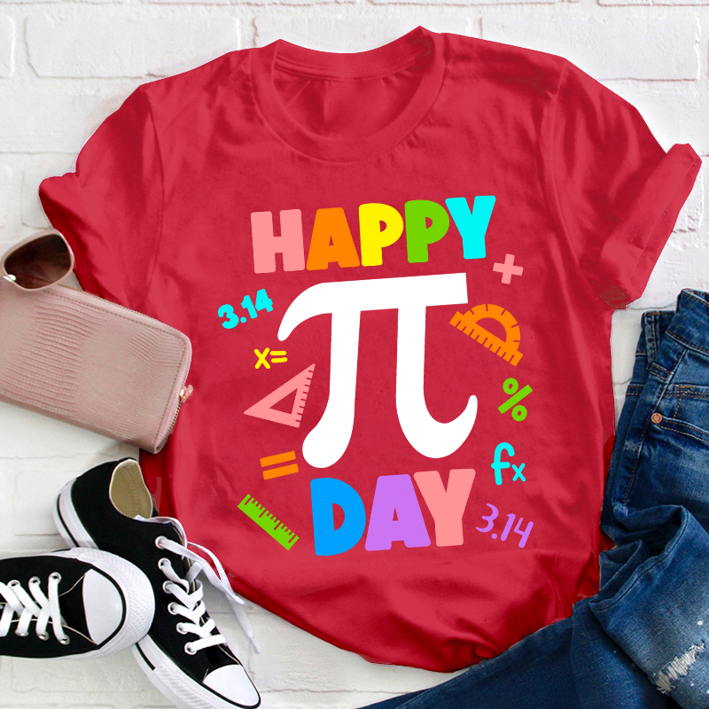 Happy Pi Day Teacher T-Shirt