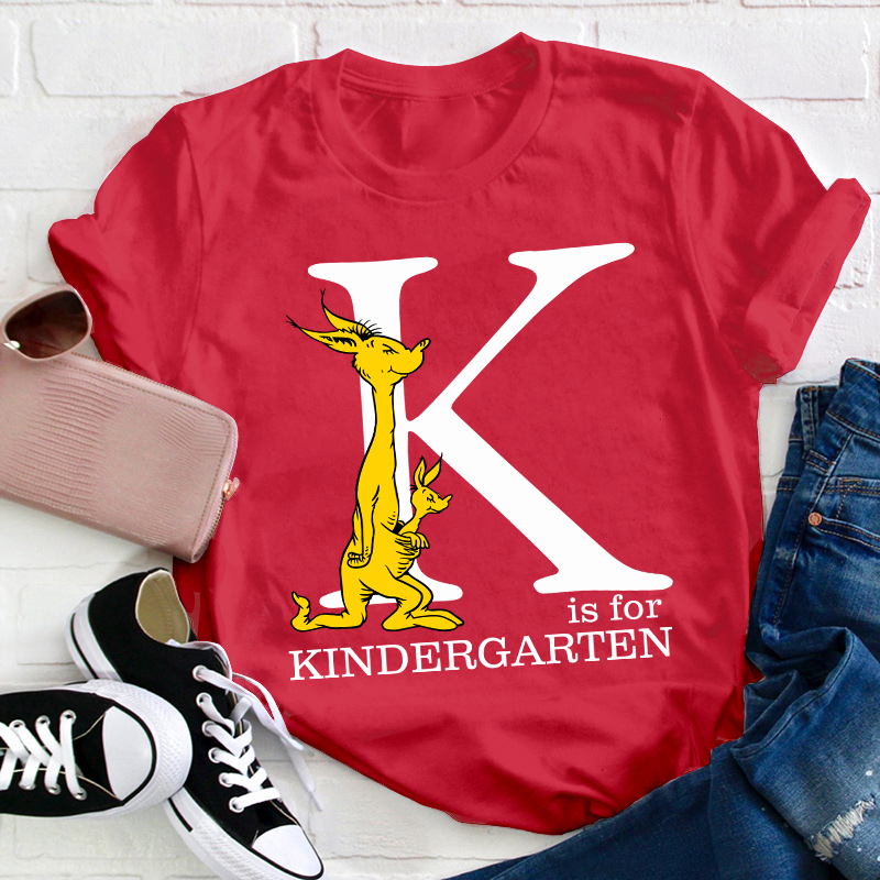 Personalized Letter Is For Teacher T-Shirt