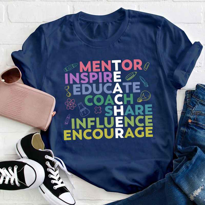 Mentor Inspire Teacher T-Shirt