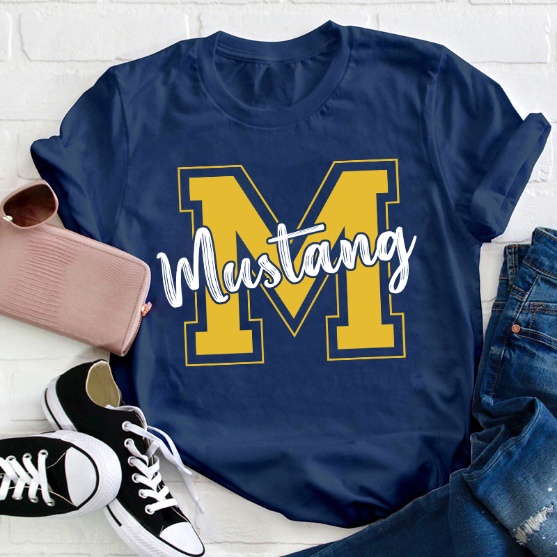 Personalized Team Mascot Teacher T-Shirt Sale-Teachersgram