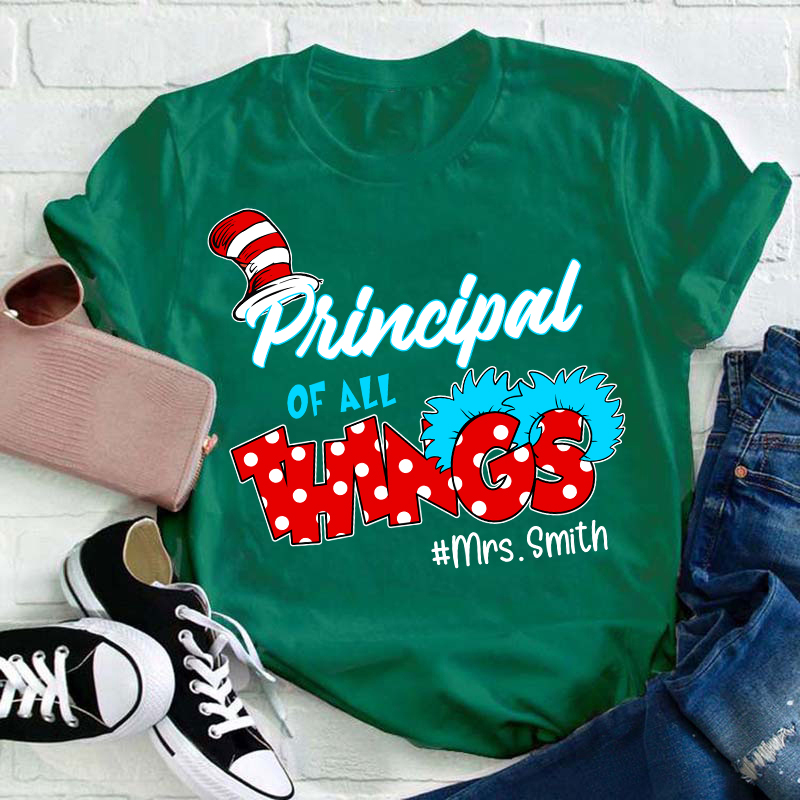 Personalized Teacher Of All Things Teacher T-Shirt
