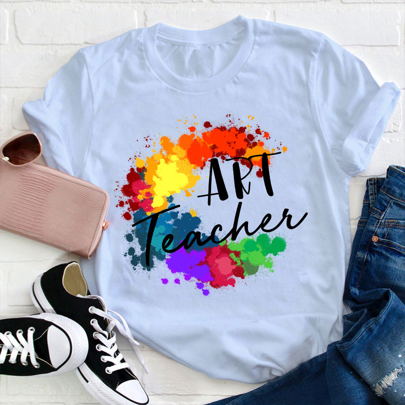 Art Teacher Pigment T-Shirt