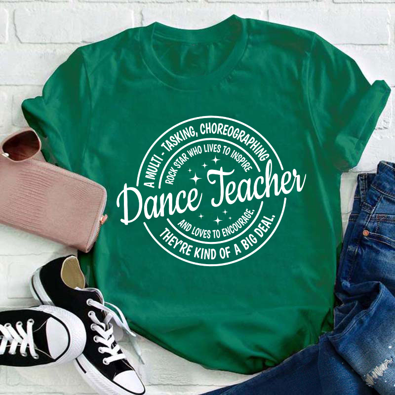 Dance Teacher Definition Teacher T-Shirt