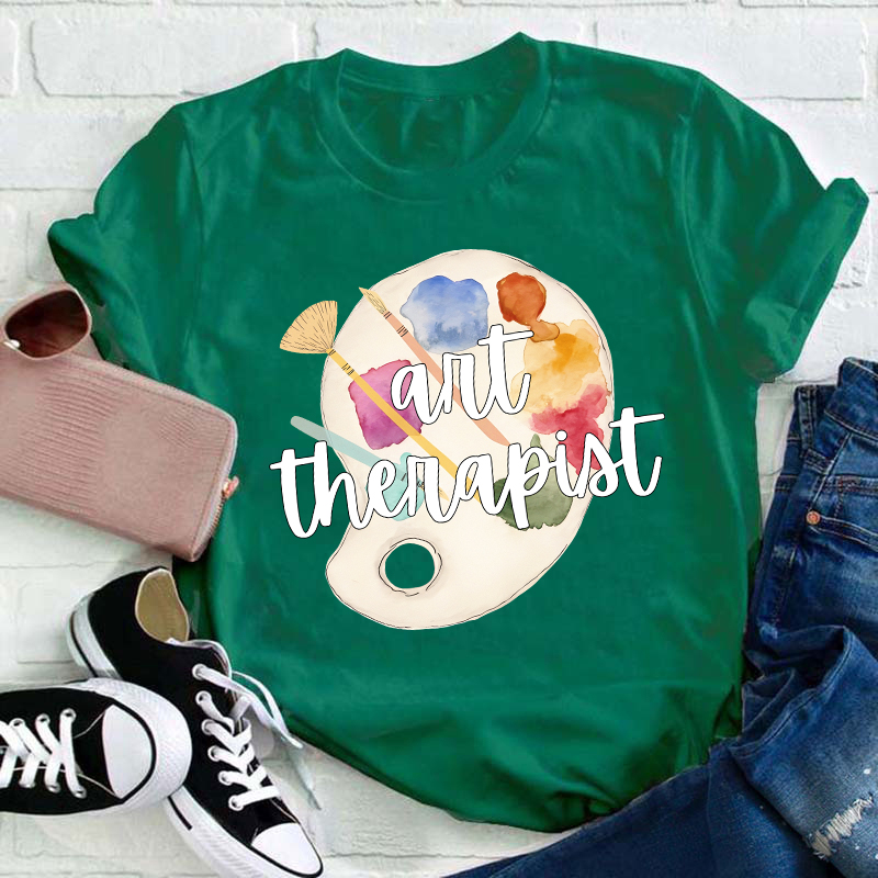 Art Therapiat Teacher T-Shirt