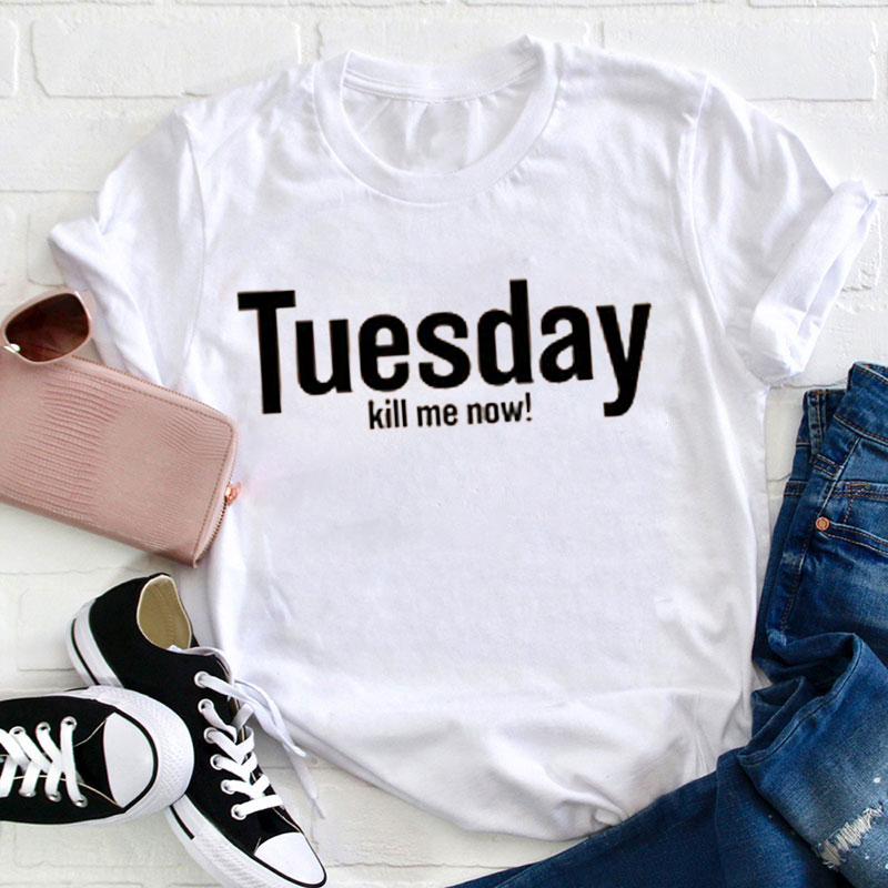 Personalized Days Of The Week Teacher T-Shirt
