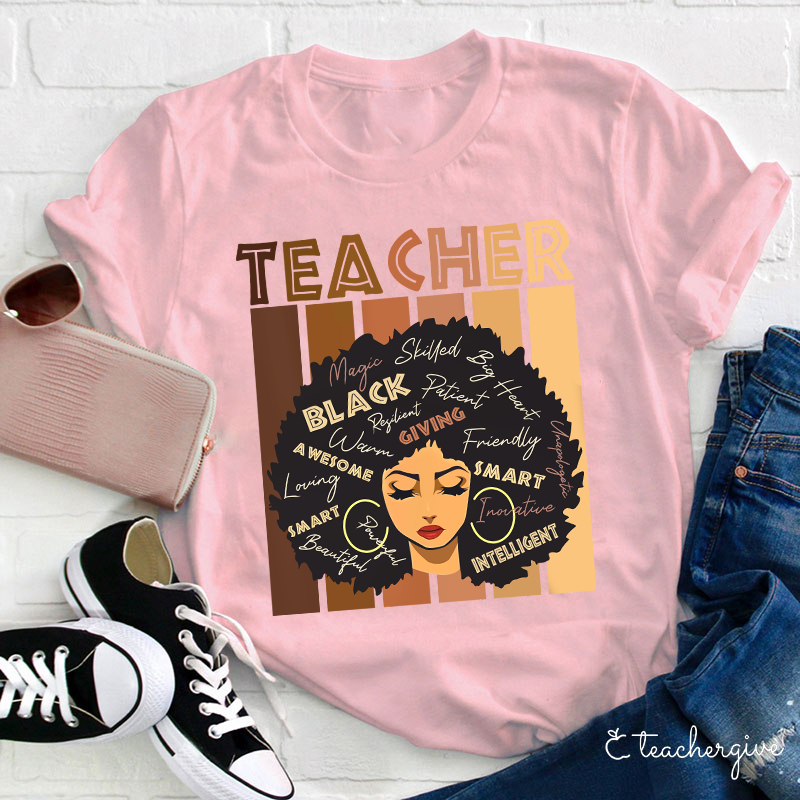 Awesome Black Teacher T-Shirt
