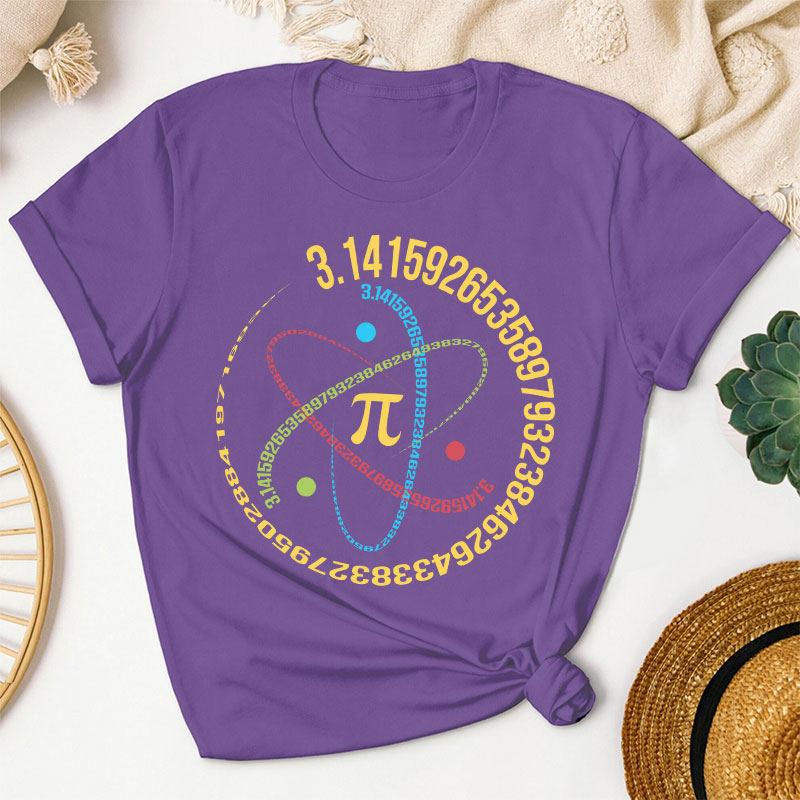 Pi Day Math Teacher Gift Teacher T-Shirt